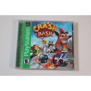 Crash Bash (Sony PlayStation 1, PS1) Greatest Hits CIB COMPLETE & TESTED